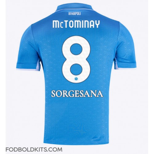 SSC Napoli Scott McTominay #8 Hjemmebanetrøje 2024-25 Kortærmet